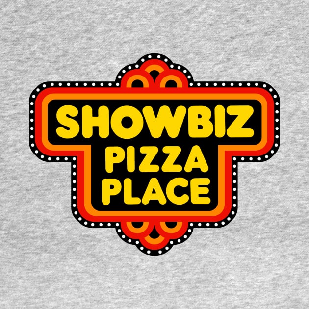 Showbiz Pizza Logo by BigOrangeShirtShop